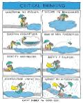Comic Grant Snider - Critical Thinking ENG